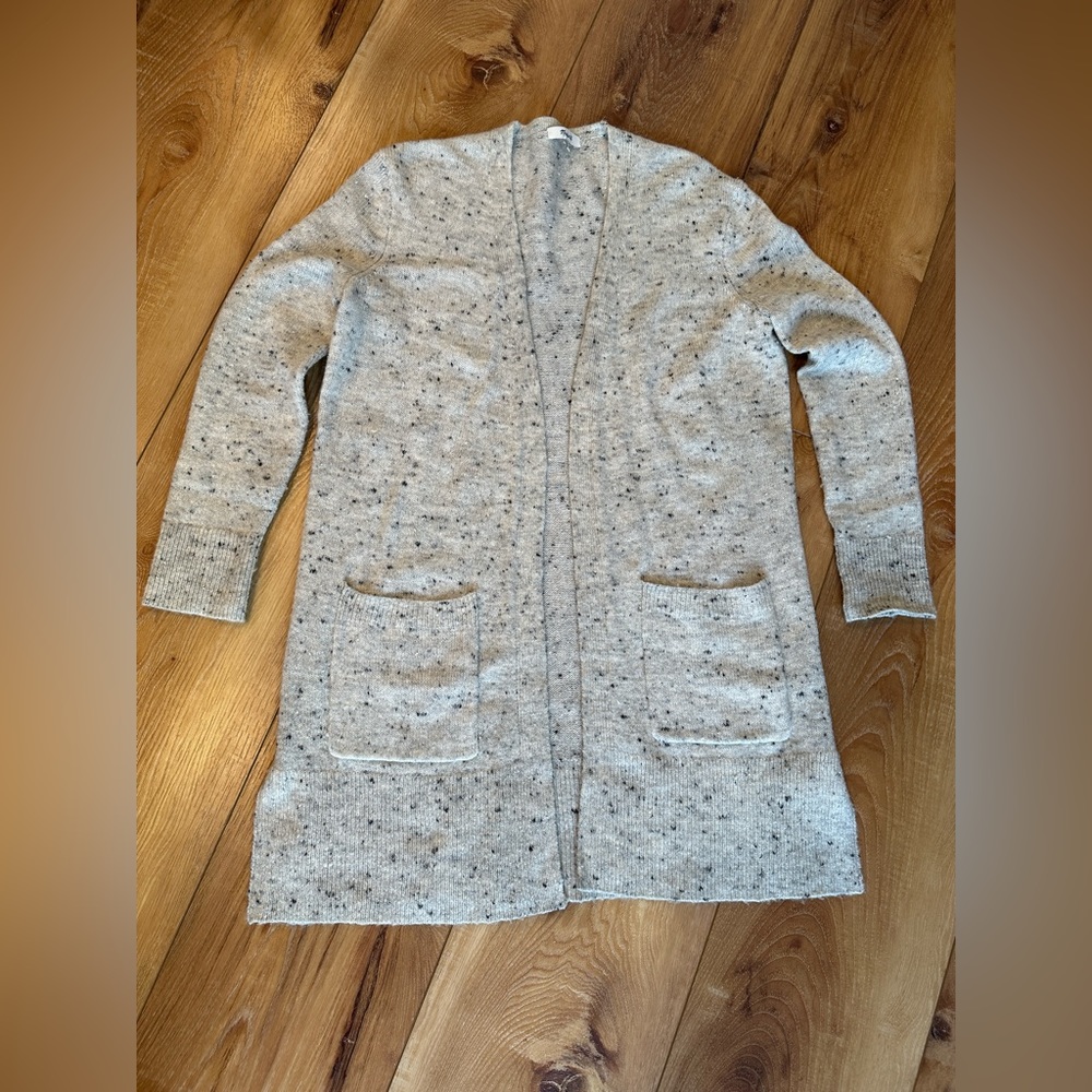 Madewell Kent Cardigan XXS Light Gray